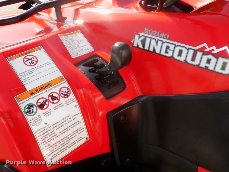 image for item DO9424 2016 Suzuki King Quad 500 LT-A500XPL ATV