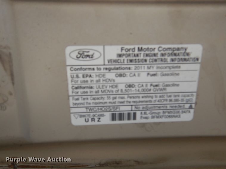 image for item EK9130 2011 Ford E350 Super Duty Star Tran shuttle bus