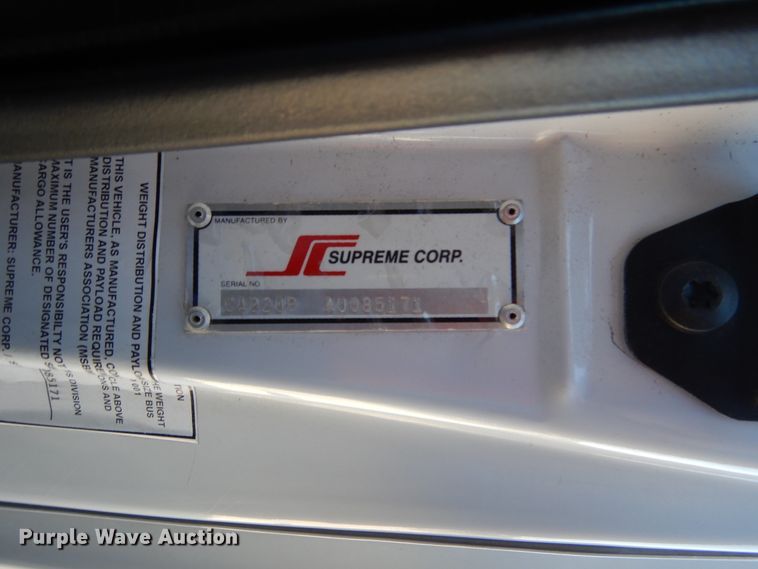 image for item EK9130 2011 Ford E350 Super Duty Star Tran shuttle bus