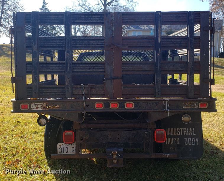 image for item EL9750 1995 Chevrolet K3500 dump flatbed pickup truck