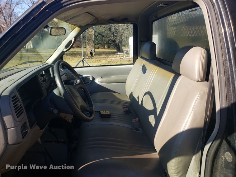 image for item EL9750 1995 Chevrolet K3500 dump flatbed pickup truck