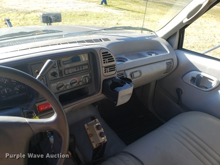 image for item EL9750 1995 Chevrolet K3500 dump flatbed pickup truck