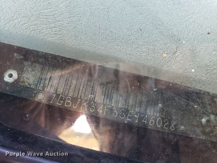 image for item EL9750 1995 Chevrolet K3500 dump flatbed pickup truck