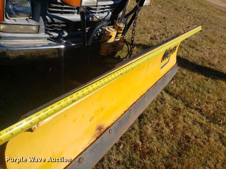 image for item EL9750 1995 Chevrolet K3500 dump flatbed pickup truck