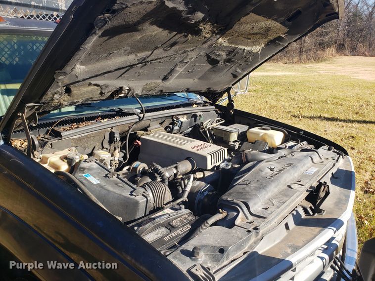 image for item EL9750 1995 Chevrolet K3500 dump flatbed pickup truck