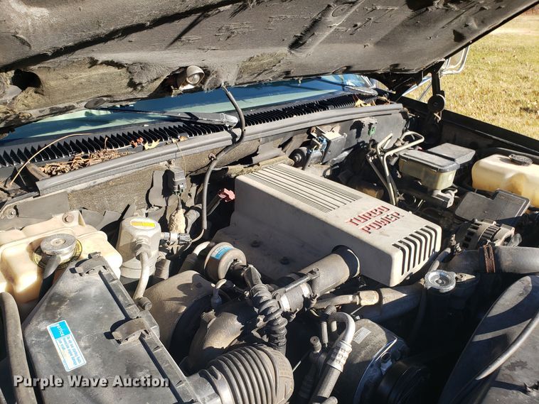 image for item EL9750 1995 Chevrolet K3500 dump flatbed pickup truck