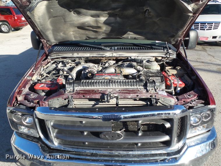 image for item EM9862 2004 Ford F250 Super Duty SuperCab pickup truck