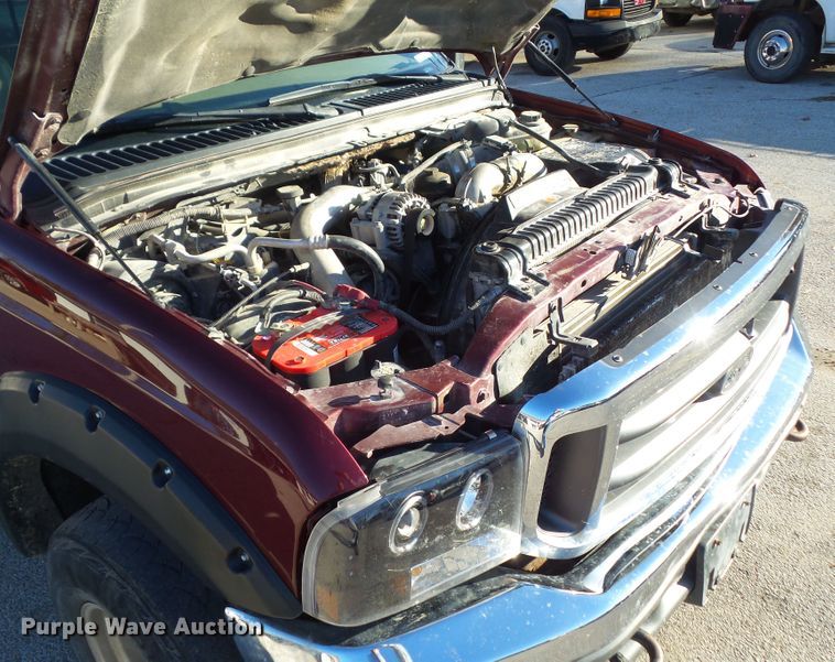 image for item EM9862 2004 Ford F250 Super Duty SuperCab pickup truck