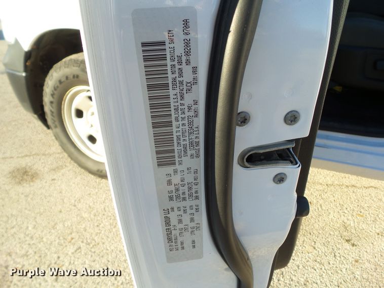 image for item EM9863 2014 Dodge Ram 1500 Quad Cab pickup truck