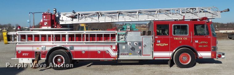 image for item EM9871 1973 Pierce SR-24768 ladder fire truck