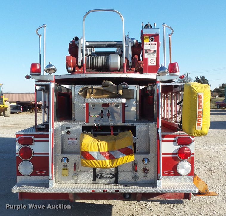 image for item EM9871 1973 Pierce SR-24768 ladder fire truck