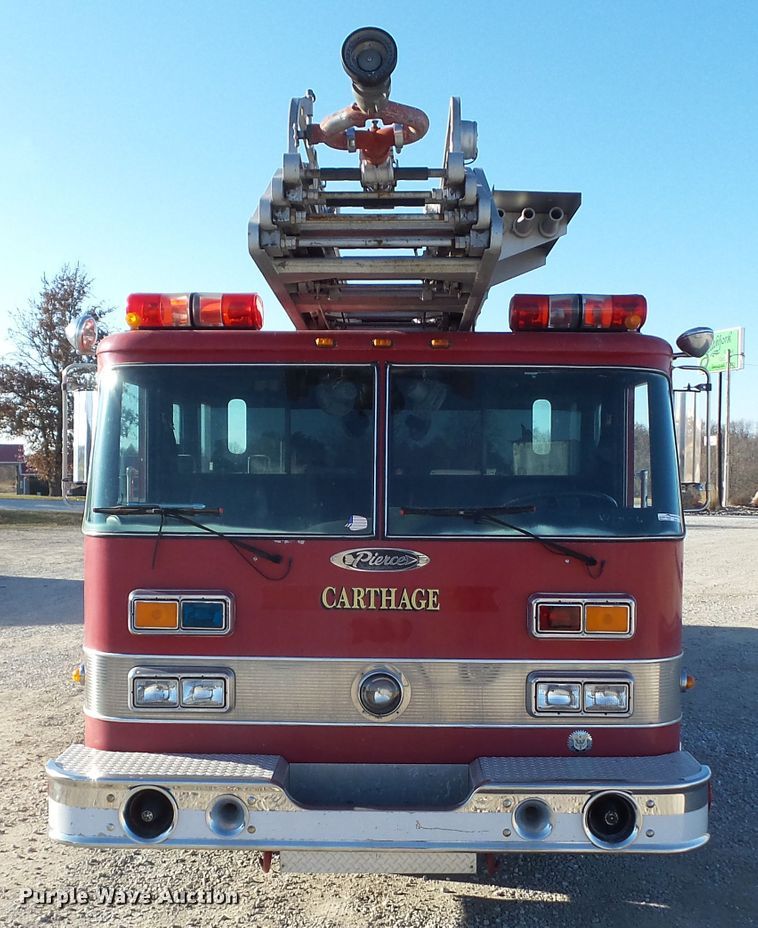 image for item EM9871 1973 Pierce SR-24768 ladder fire truck