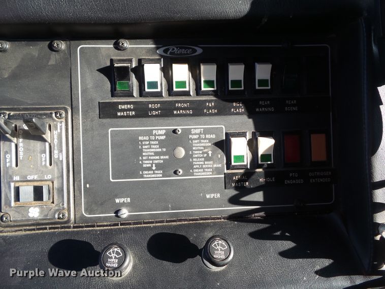 image for item EM9871 1973 Pierce SR-24768 ladder fire truck