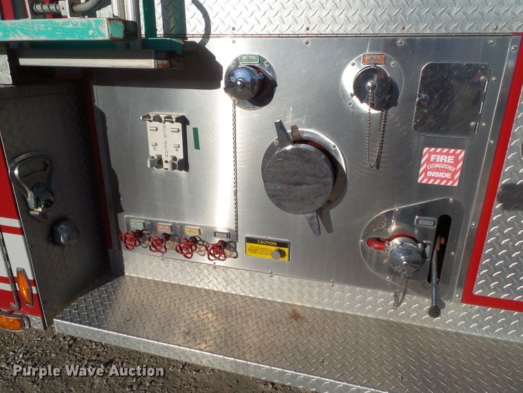 image for item EM9871 1973 Pierce SR-24768 ladder fire truck