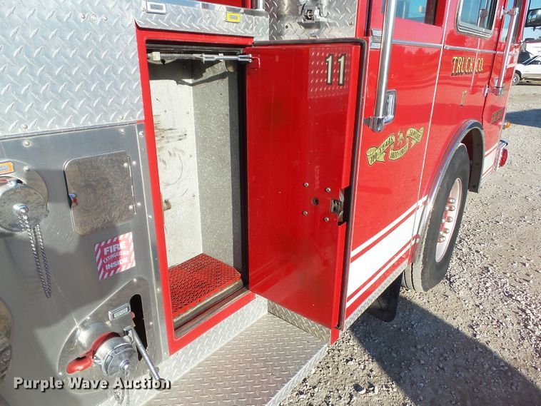 image for item EM9871 1973 Pierce SR-24768 ladder fire truck