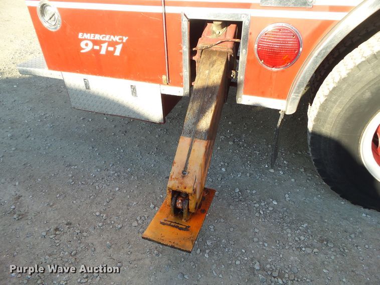 image for item EM9871 1973 Pierce SR-24768 ladder fire truck