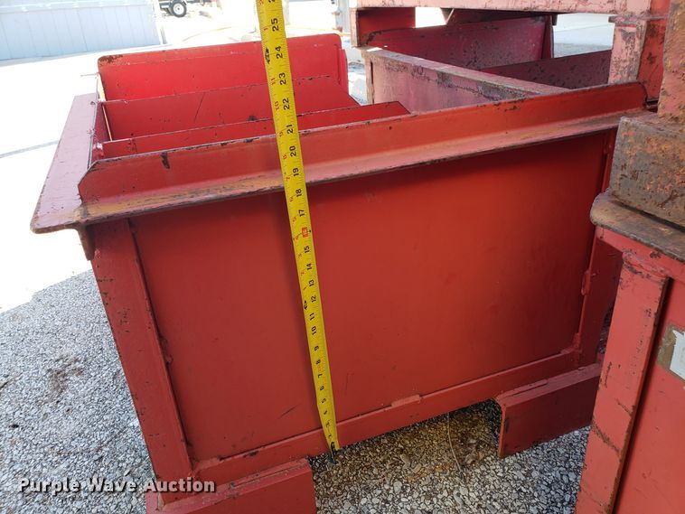 image for item EZ9011 (10) steel pallet containers