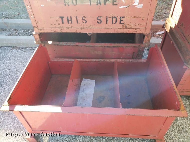 image for item EZ9011 (10) steel pallet containers