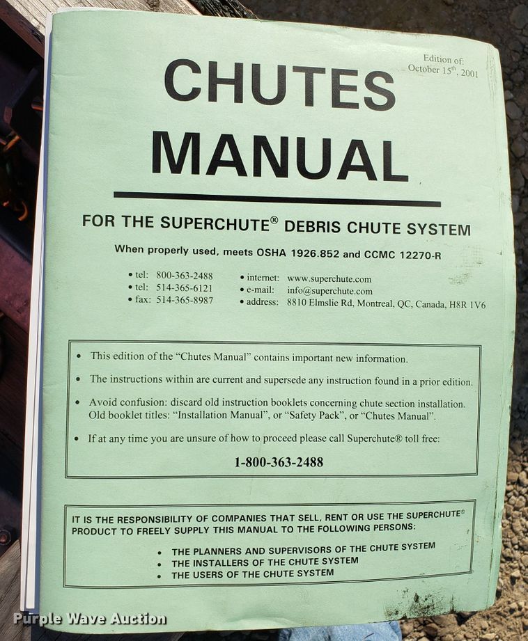 image for item EZ9012 Superchute trash chute