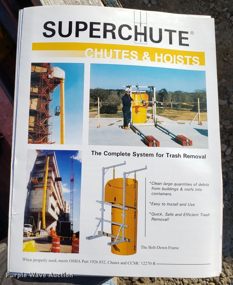 image for item EZ9012 Superchute trash chute