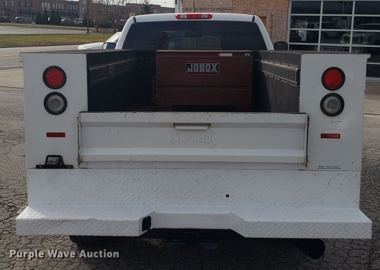 image for item EZ9034 2012 GMC Sierra 2500HD Ext. Cab utility bed pickup truck