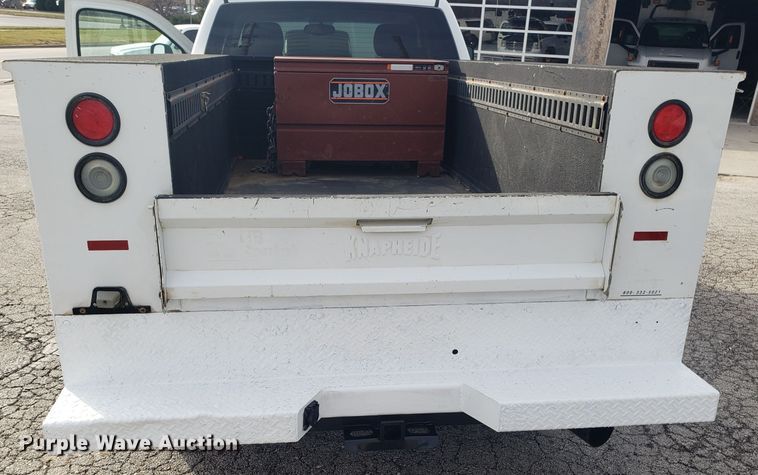 image for item EZ9034 2012 GMC Sierra 2500HD Ext. Cab utility bed pickup truck