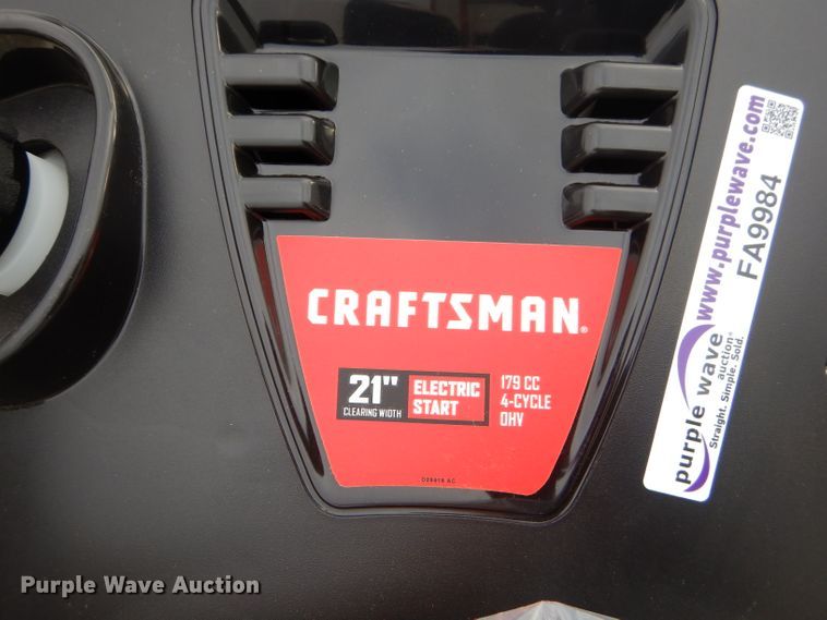 image for item FA9985 Craftsman 31AS2S5D791 snow blower