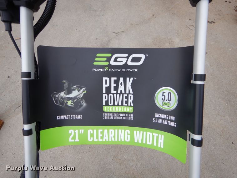 image for item FA9986 EGO SNT2102 snow blower