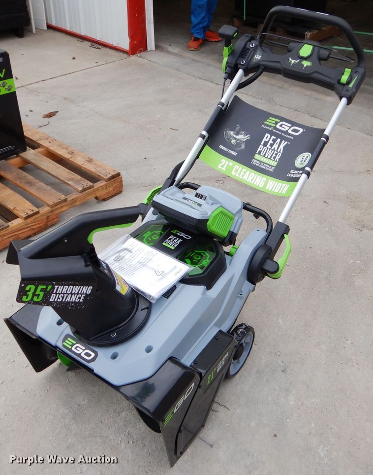 EGO SNT2102 snow blower in Carl Junction, MO Item FA9987 sold