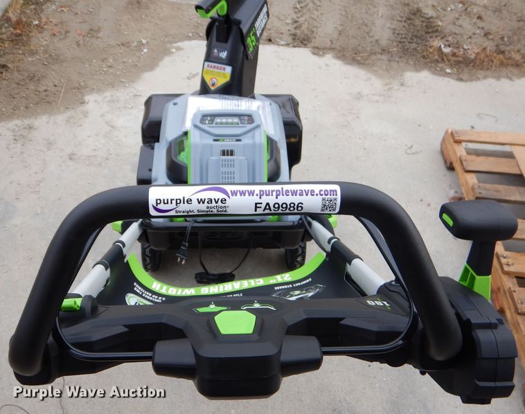 image for item FA9987 EGO SNT2102 snow blower