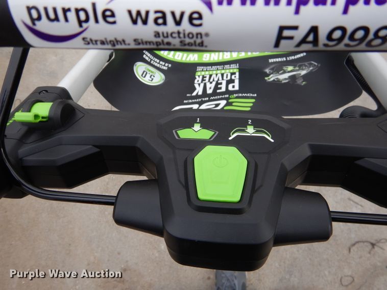 image for item FA9987 EGO SNT2102 snow blower