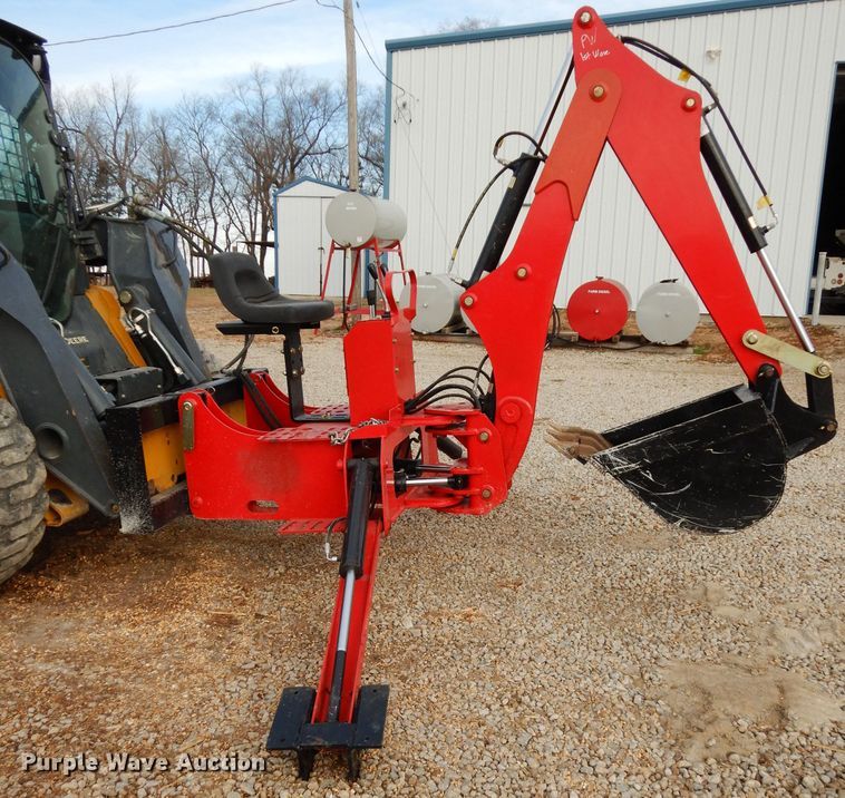 Skid steer backhoe attachment in Scranton, KS Item FD9569 sold