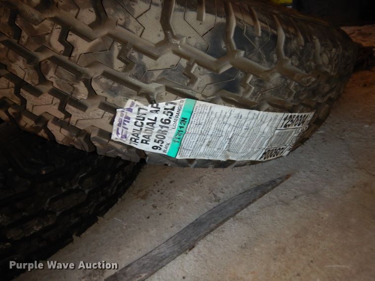 image for item FD9584 (2) Trail Cutter 9.50R16 tires