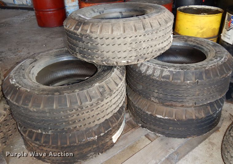 image for item FD9585 (7) Goodyear 9-14.5 tires