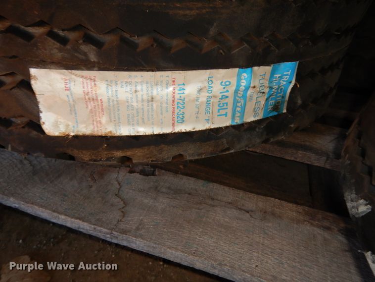 image for item FD9585 (7) Goodyear 9-14.5 tires