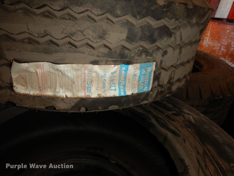 image for item FD9585 (7) Goodyear 9-14.5 tires