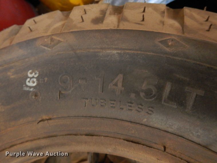 image for item FD9585 (7) Goodyear 9-14.5 tires
