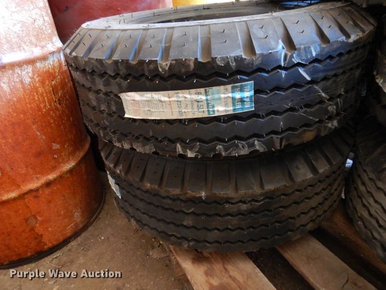 image for item FD9585 (7) Goodyear 9-14.5 tires