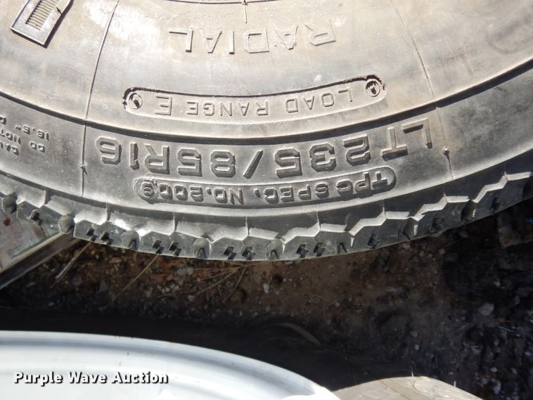 image for item FD9602 (4) tires and wheels