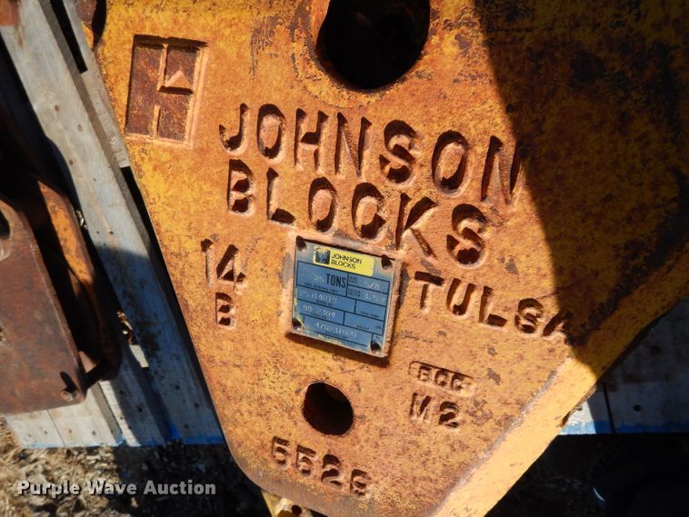 image for item FD9603 Johnson 25014RTB crane block