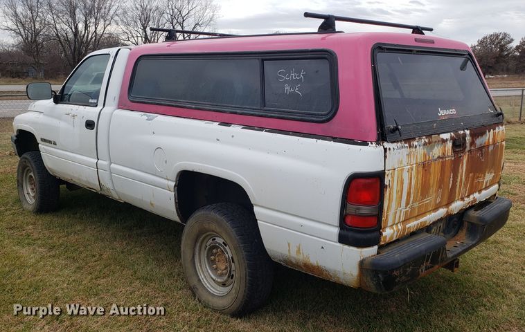 image for item FW9565 1996 Dodge Ram 2500HD pickup truck