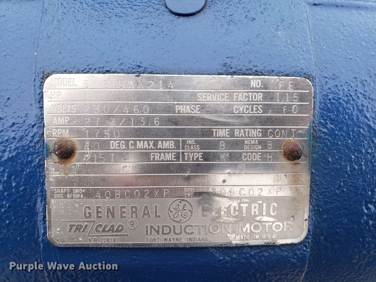 image for item FW9595 Quincy air compressor