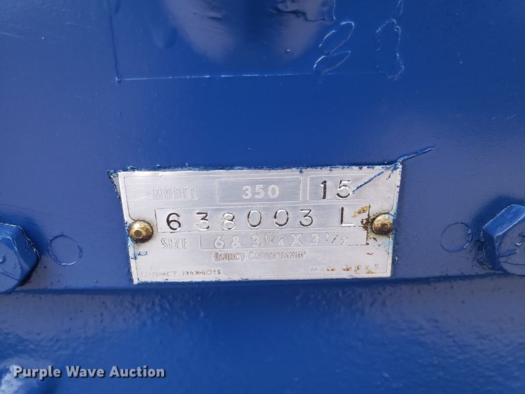 image for item FW9595 Quincy air compressor