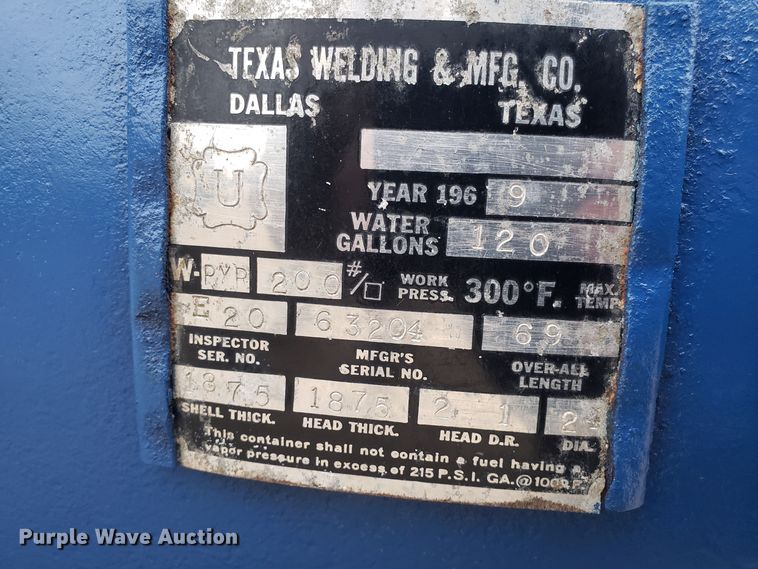 image for item FW9595 Quincy air compressor