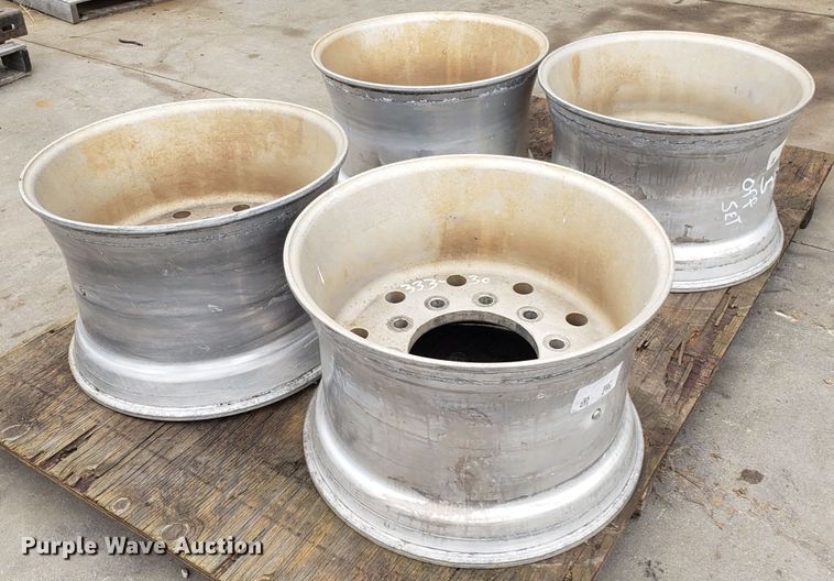 image for item FW9603 (4) aluminum wheels