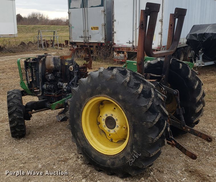 image for item FW9607 John Deere 4600 tractor