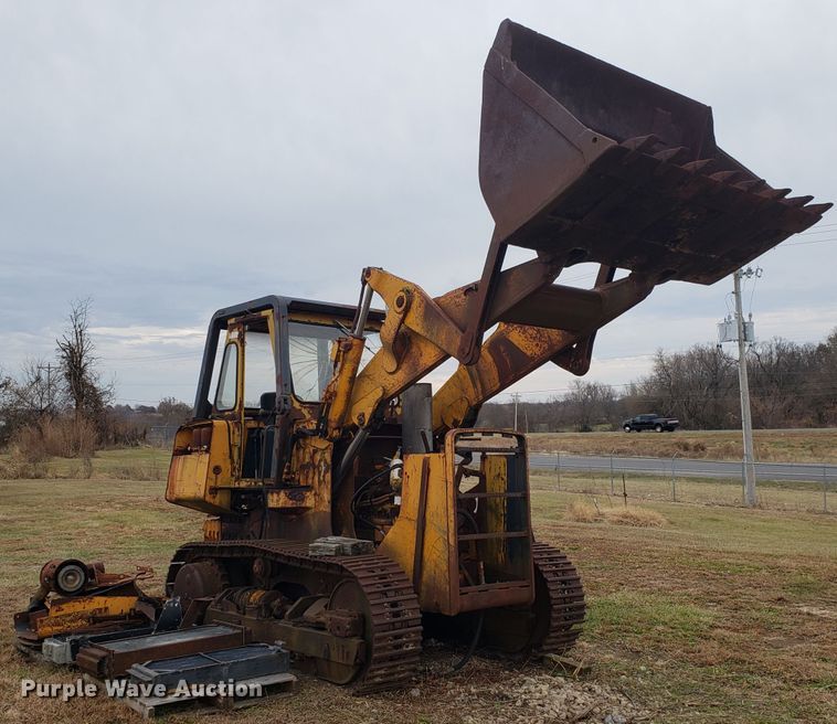 image for item FW9608 John Deere 755 crawler loader