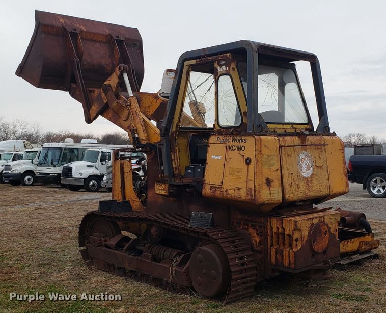 image for item FW9608 John Deere 755 crawler loader