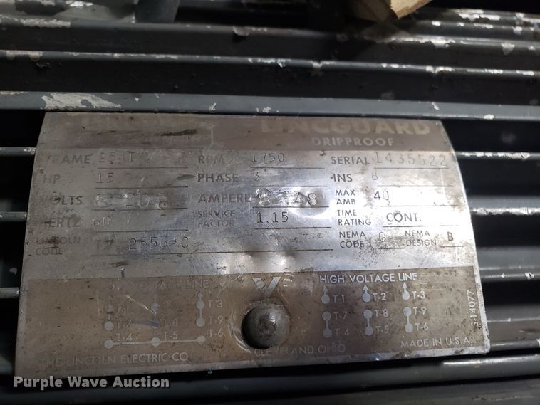 image for item GA9298 Roto-Die 15 hydraulic press brake