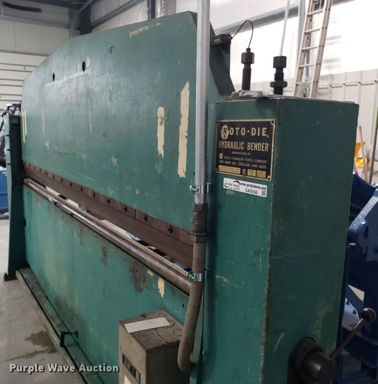 image for item GA9298 Roto-Die 15 hydraulic press brake